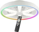 Hanseatic LED Deckenleuchte DLV2205, CCT - 48 cm, 6400 lm, dimmbar, Fernbedienung Bild 3