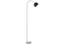 BRILLIANT Bogenlampe 'Helen' - Chrom & Schwarz Bild 1