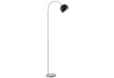 BRILLIANT Bogenlampe 'Helen' - Chrom & Schwarz Bild 2