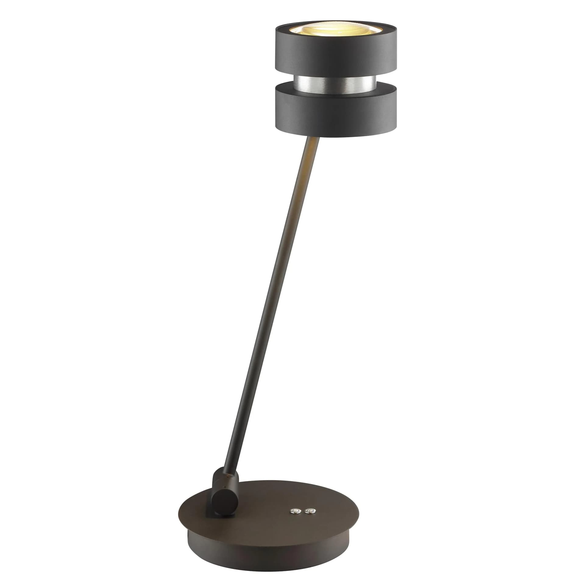 Brilliant LED-Tischlampe Glow-Sphere 61 cm Schwarz Aluminium