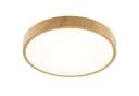 Brilliant LED Deckenleuchte Teranon Warmweiß Holzoptik Bild 2