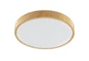 Brilliant LED Deckenleuchte Teranon Warmweiß Holzoptik Bild 3