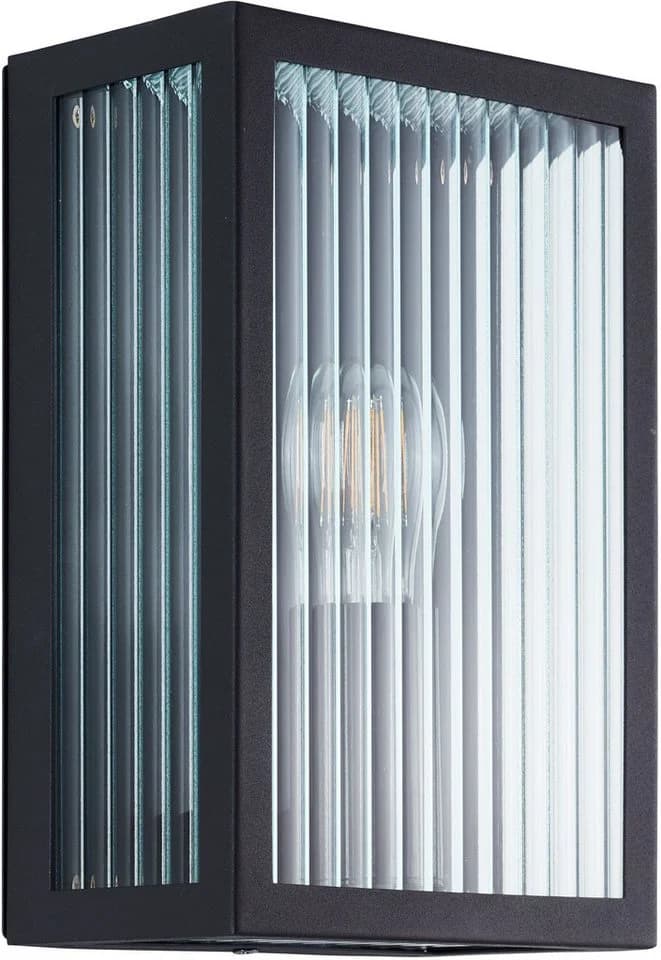 My Home Außen-Wandleuchte GETTA E27 Riffelglas IP44 - Bild 3