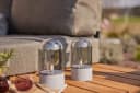 BRILLIANT LED Tischleuchte Illusion Grau Rauchglas 2er Set Bild 2