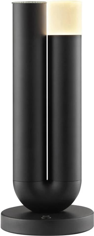 OTTO HOME LED Tischleuchte Lynett Schwarz mit Vase - Bild 4