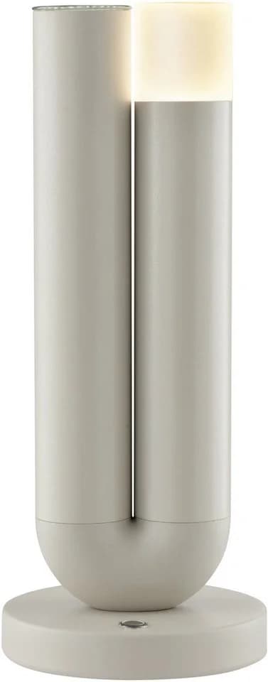 OTTO HOME LED Tischleuchte Lynett Beige mit Vase - Bild 4