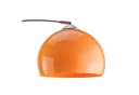 Brilliant Bogenlampe Vessa - Chromfarben/Orange Stehlampe Bild 5