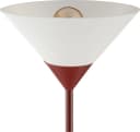 Brilliant Stehleuchte Spari Deckenfluter mit Lesearm Rot Aluminium/Kunststoff Bild 2