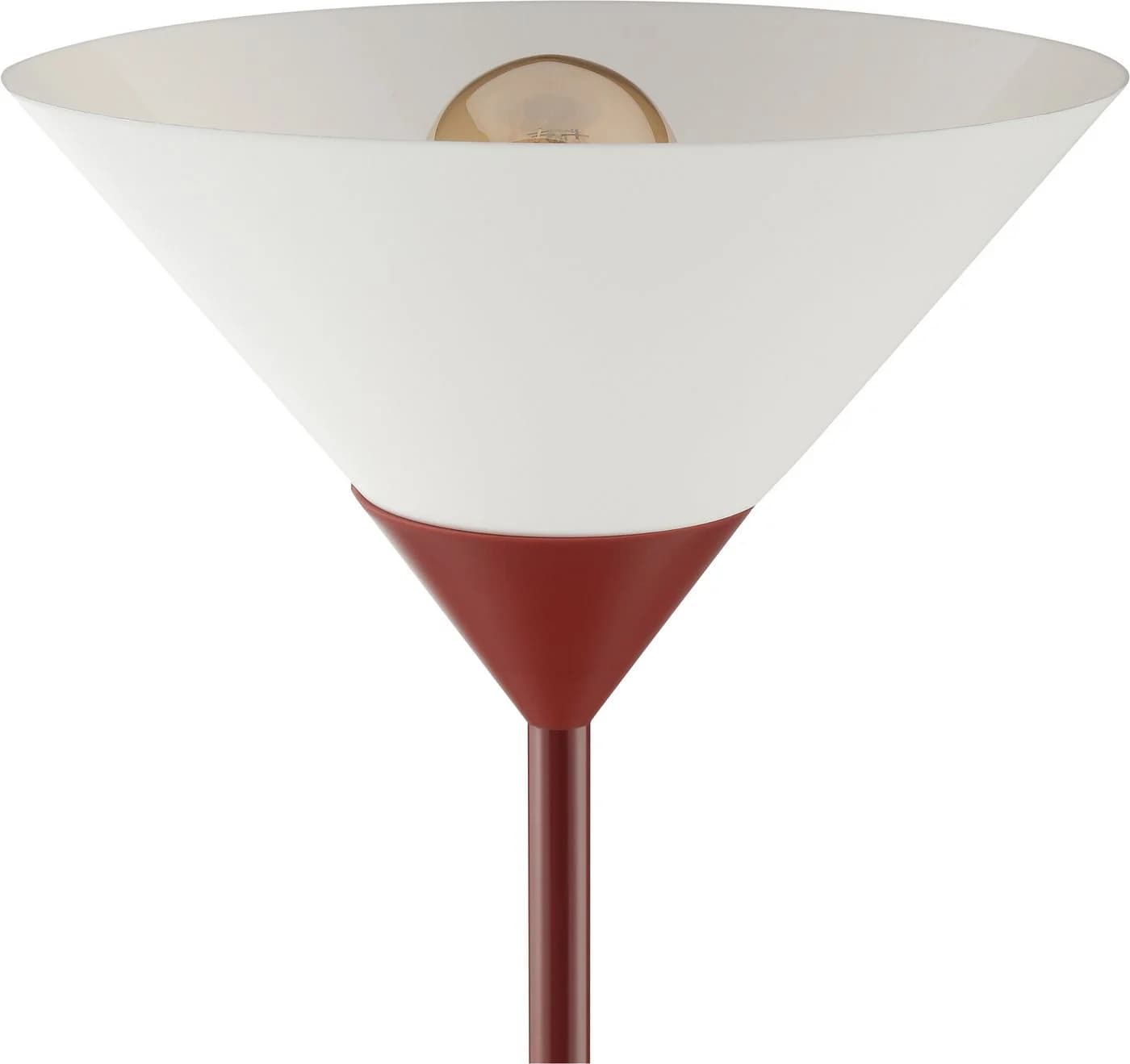 Brilliant Stehleuchte Spari Deckenfluter mit Lesearm Rot Aluminium/Kunststoff - Bild 2