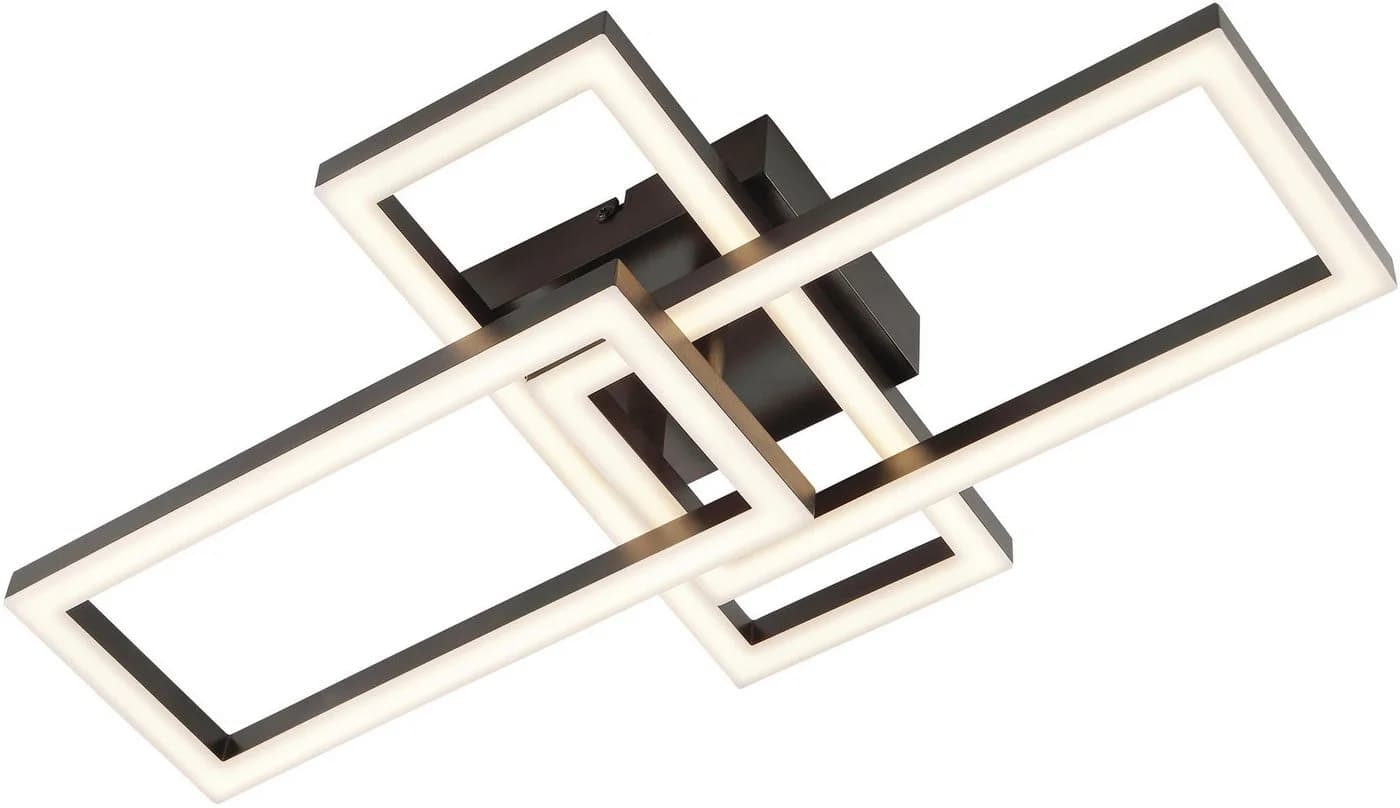 Brilliant LED Deckenleuchte Tavora Schwarz Warmweiß - Bild 4
