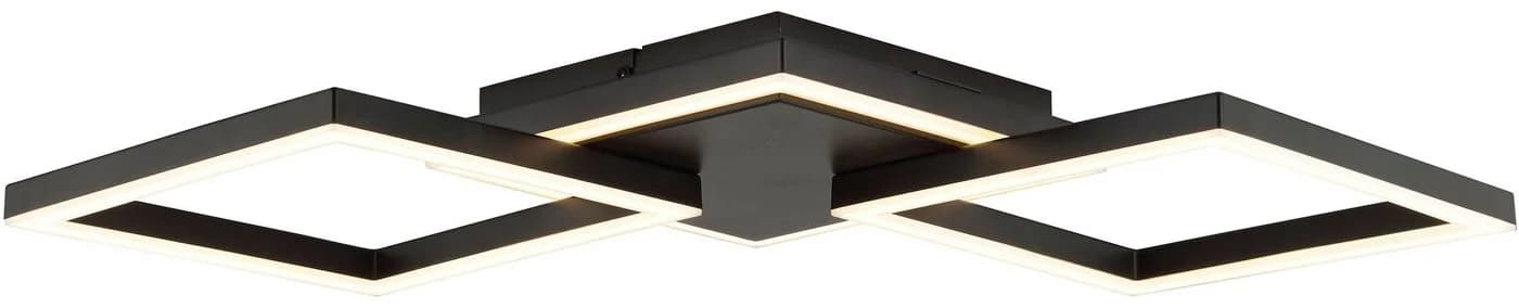 Brilliant LED Deckenleuchte Tavora Schwarz Metall - Bild 2