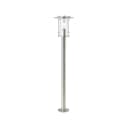 BRILLIANT Außen-Stehlampe YORK Silber Edelstahl 103cm Ø9cm LED Bild 1