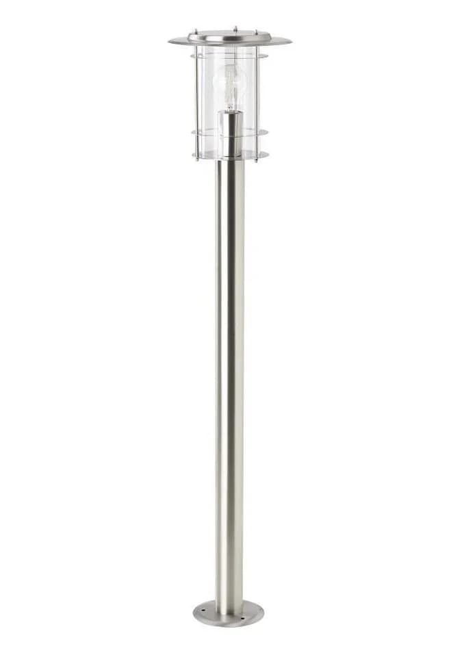 BRILLIANT Außen-Stehlampe YORK Silber Edelstahl 103cm Ø9cm LED - Bild 3