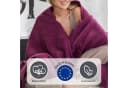 IBENA Wohndecke Luxus2 Lila 150x200cm Baumwolle Polyacryl Bild 3