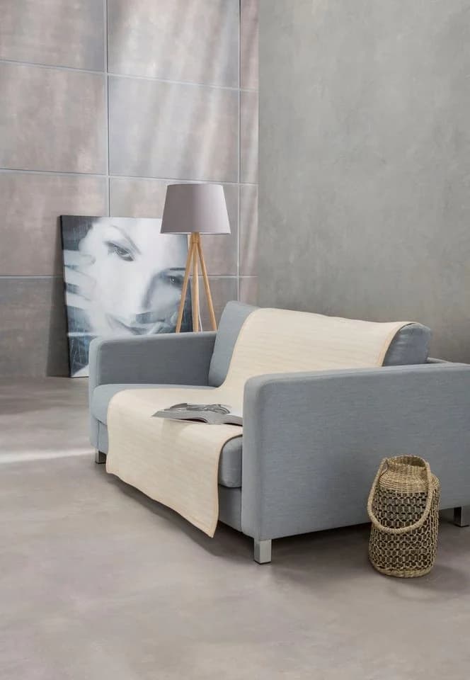IBENA Sofaschoner Fano Modern Gestreift Beige - Bild 2