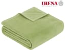 Ibena Wohndecke Luxus2 Grün Unifarben OEKO-TEX Bild 5