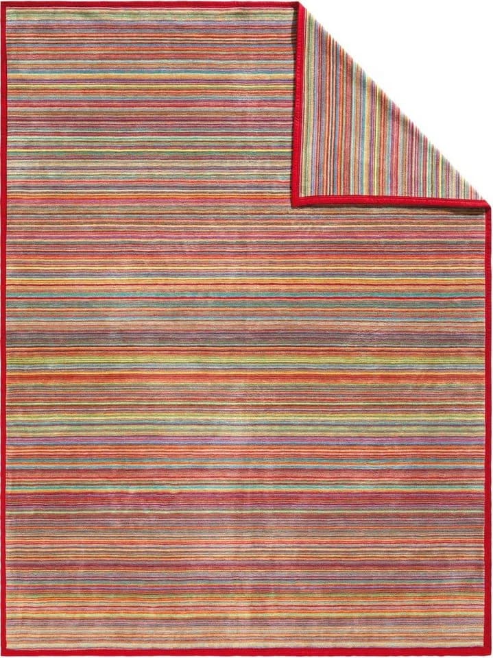 IBENA Jacquard Wohndecke Malang Bunt Gestreift - Bild 2
