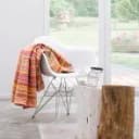 Ibena Jacquard Rio Wohndecke Bunt Bio-Baumwolle Bild 1