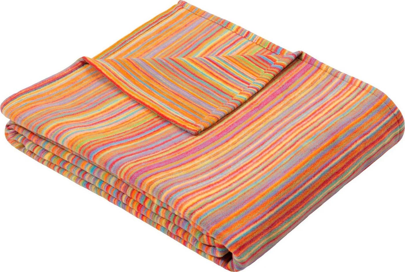 Ibena Jacquard Rio Wohndecke Bunt Bio-Baumwolle - Bild 2