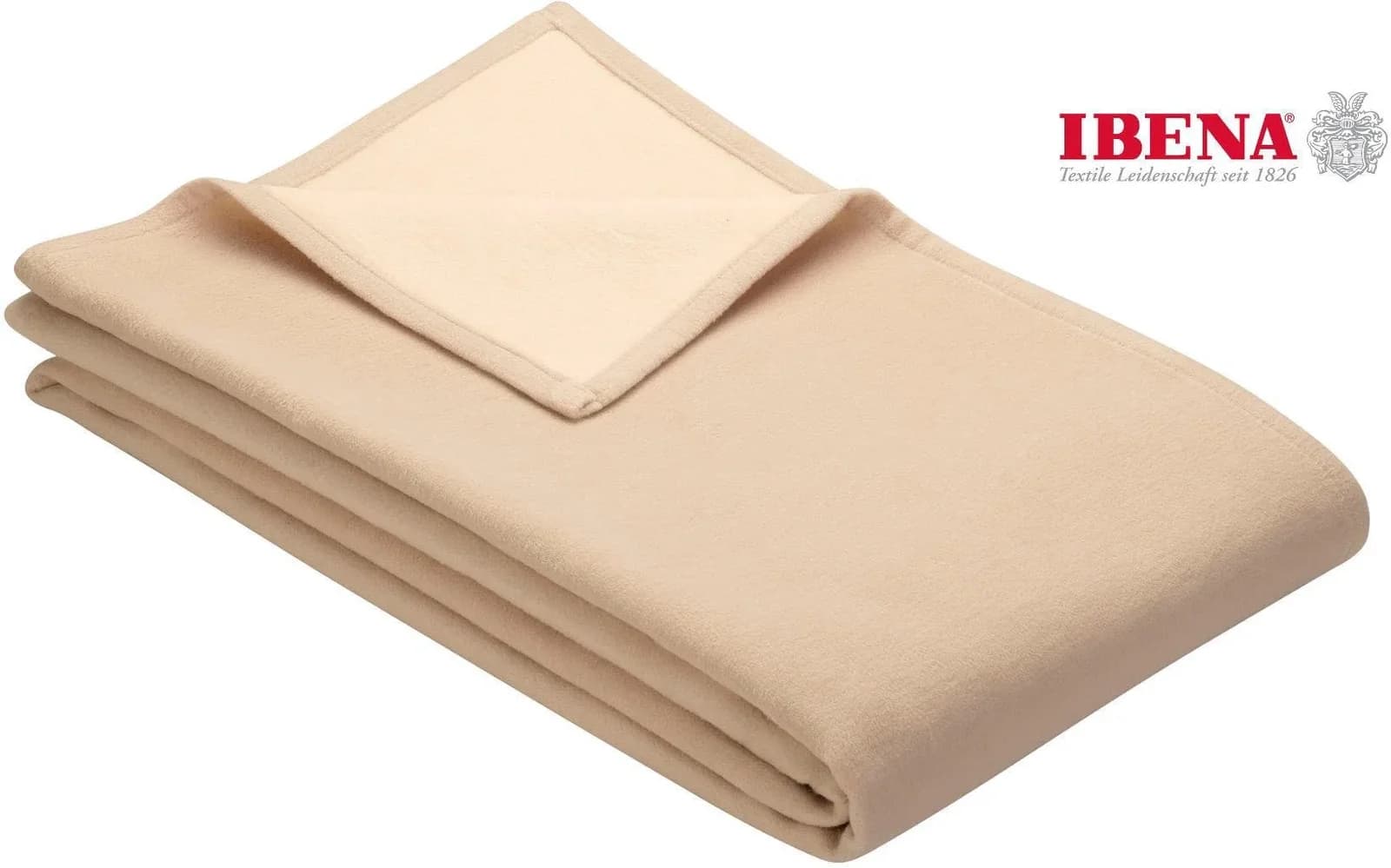Ibena Wohndecke Cotton Pur Weiß 100% Baumwolle - Bild 4