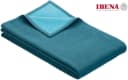 Ibena Wohndecke Cotton Pur 100% Baumwolle Petrol Türkis Bild 4