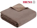 IBENA Wohndecke Doubleface Dublin Braun Wendbar Bild 2