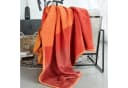 IBENA Wohndecke Sorrento Jacquard Orange Jacquard-Muster Bild 1