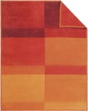 IBENA Wohndecke Sorrento Jacquard Orange Jacquard-Muster Bild 5
