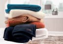 IBENA Wohndecke Berlin Kuscheldecke Weiß Baumwollmischung Bild 3