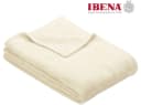 IBENA Uni Fleecedecke Olbia Creme Kuscheldecke Bild 2