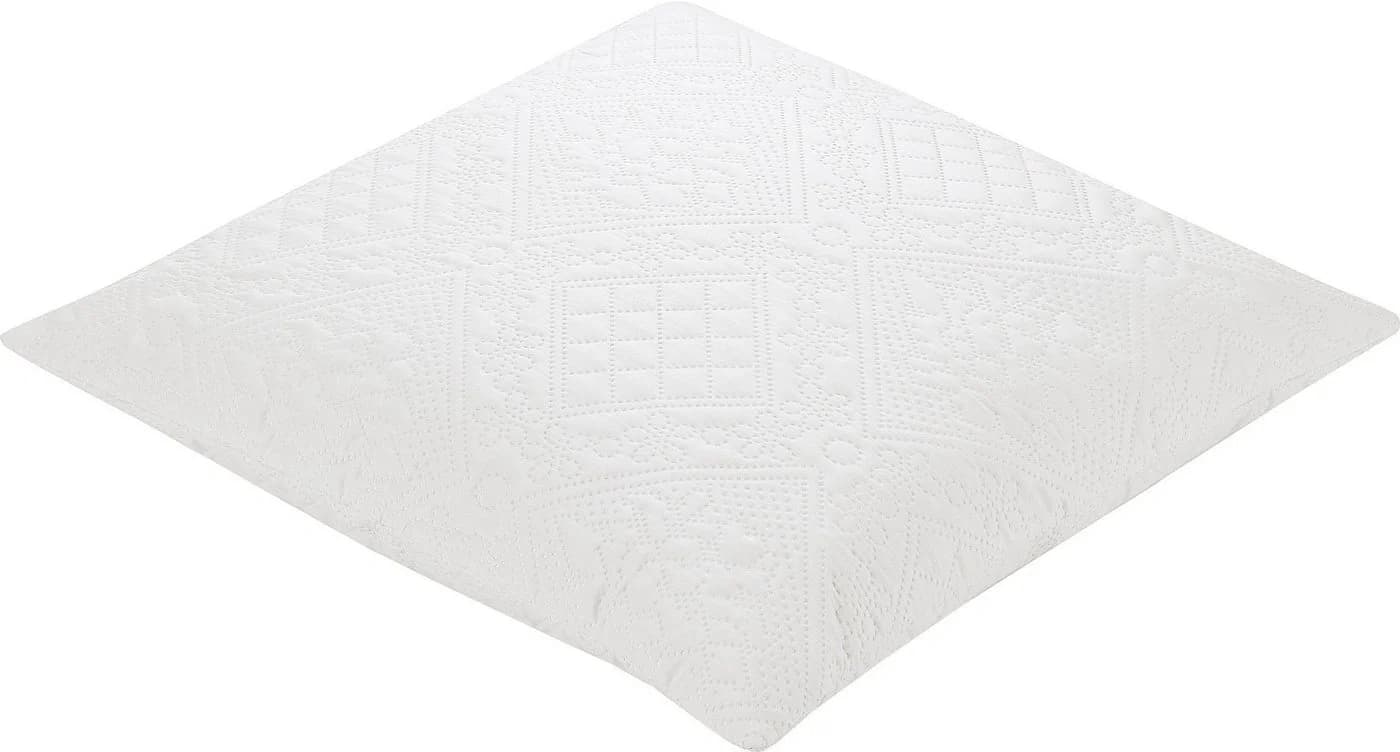 IBENA Kissenhülle Sonio 2 Stück Weiß Polyester Steppung - Bild 2