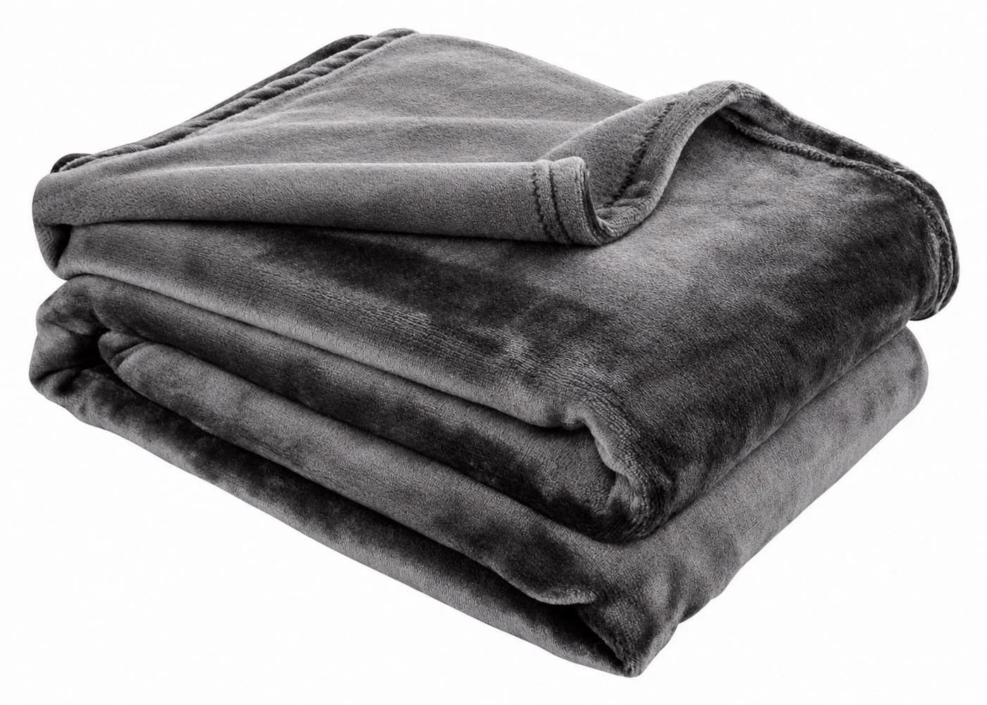 Dunlopillo Wohndecke 150 x 200cm Kuscheldecke Platingrau - Bild 2