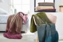 IBENA Wohndecke Toronto Grau Kuscheldecke mit Farbverlauf Bild 4