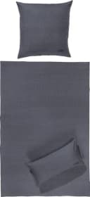LOOKS by Wolfgang Joop Bettwäsche Melange-Flanell Uni Grau mit Reißverschluss Bild 2