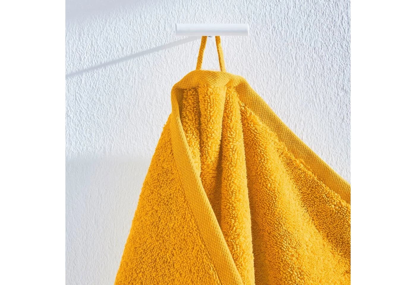 LOOKS by Wolfgang Joop Handtuch Curry-Gelb Frottier mit Logobestickung