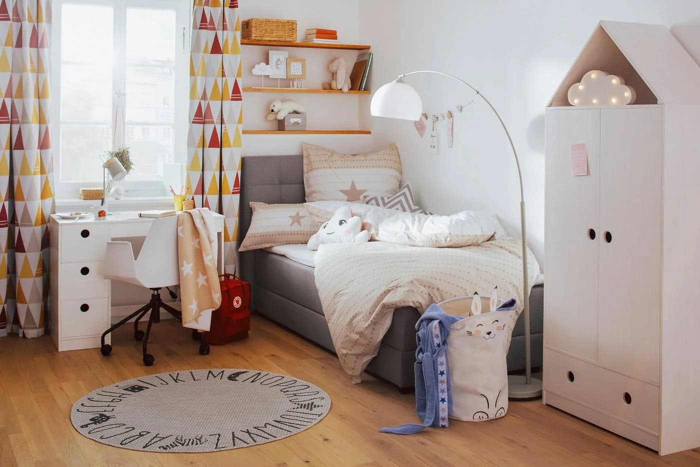 OTTO HOME Wohndecke Adina Beige Weiß Baumwolle Sterne - Bild 4