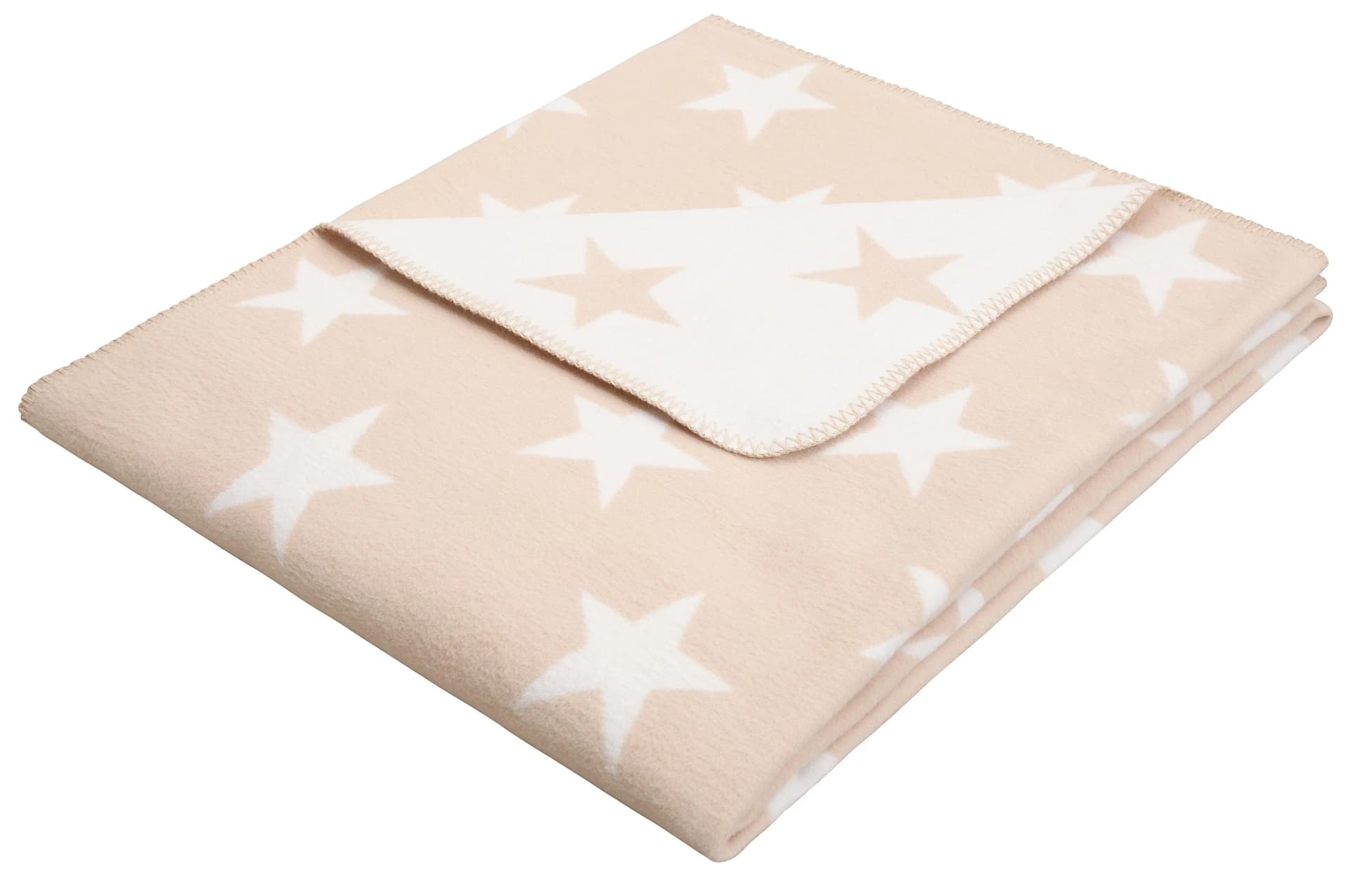 OTTO HOME Wohndecke Adina Beige Weiß Baumwolle Sterne - Bild 5