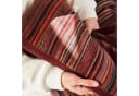 IBENA Wohndecke Malang Jacquard Rot/Grau Made in Europe Bild 3
