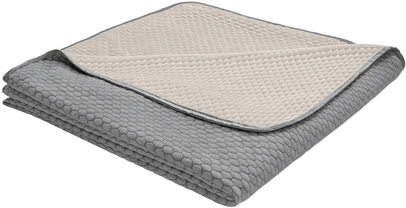 Wohndecke IBENA kühlende Sommerdecke Grau/Beige - Bild 2