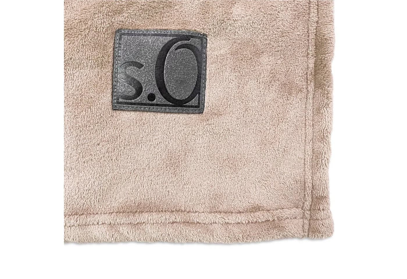 S. Oliver Wohndecke Kuschelsoft Sand Uni 150x200 cm - Bild 5