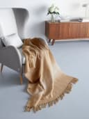 OTTO HOME Wohndecke Bouclé Beige Braun Farbverlauf Polyacryl Bild 1