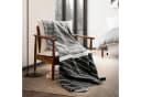 Bugatti Wohndecke Jacquard Streifen Baumwolle Polyacryl Beige Grau Bild 3