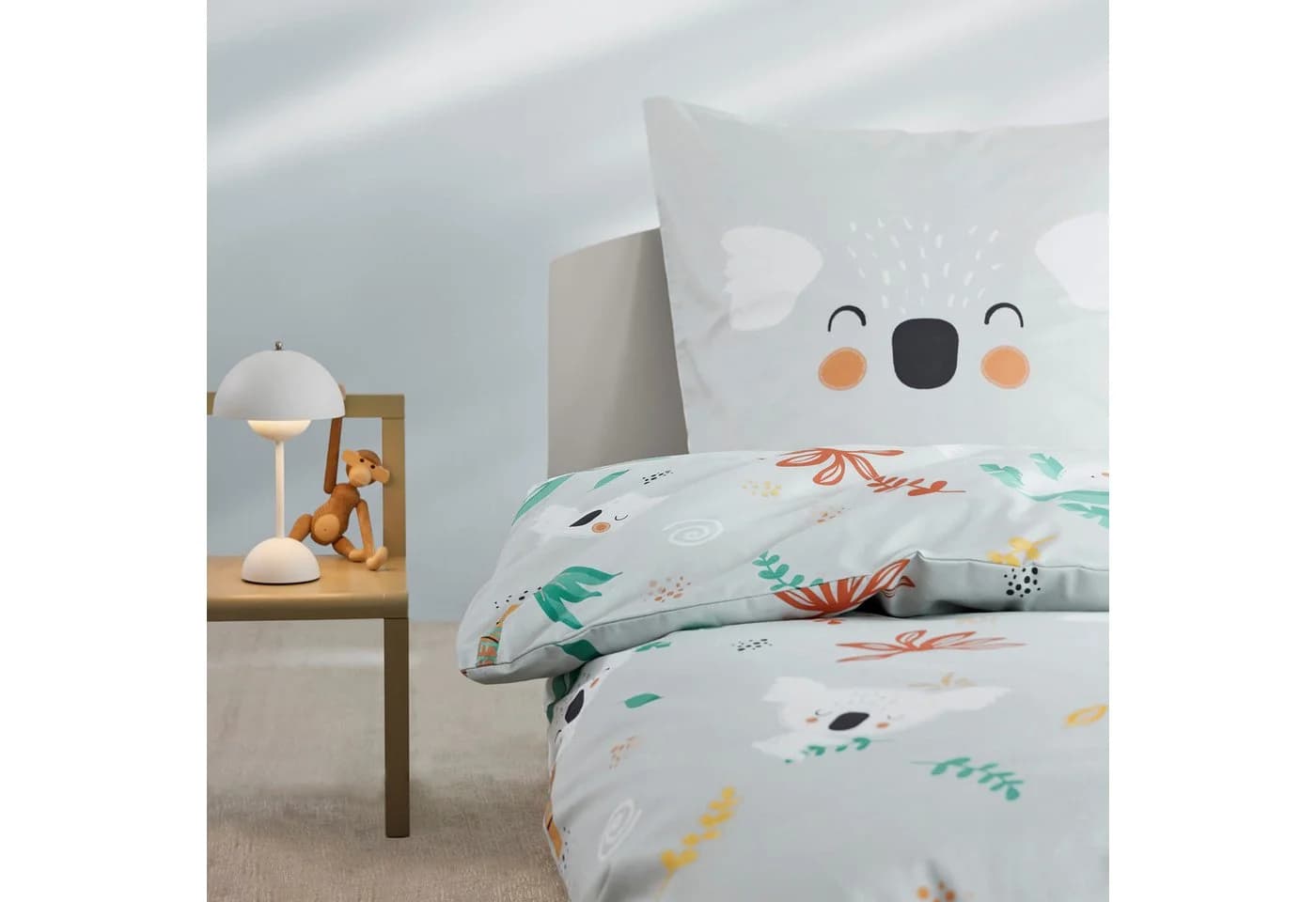 s.Oliver Kinderbettwäsche Satin Koala Bunt 135x200 cm - Bild 5