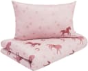 s.Oliver Kinderbettwäsche Satin Rosa Pferde Bild 3