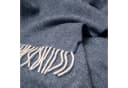 Bugatti Plaid Merinowolle & Cashmere Kuscheldecke Blau Bild 5