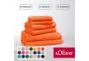 s.Oliver Handtuch Set 6-tlg. Orange 600 g/m² Walkfrottier Bild 2