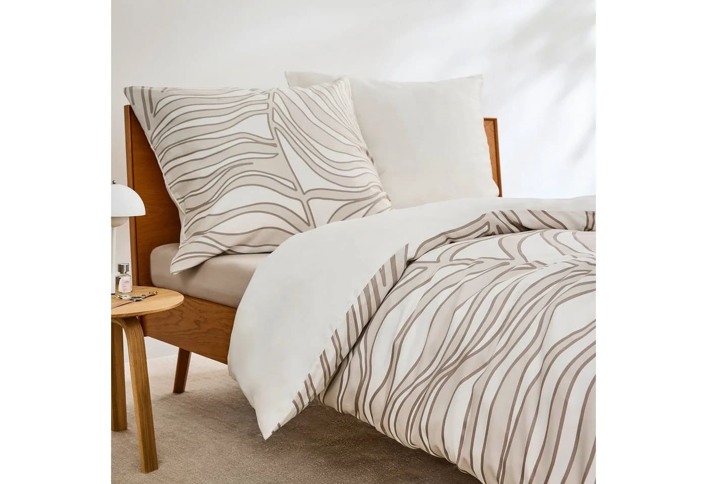 s.Oliver Satinbettwäsche Beige Mako-Satin - Bild 5