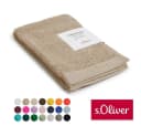 s.Oliver Gästehandtuch 30x50 cm Beige Walkfrottier Baumwolle Bild 2