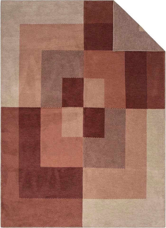 IBENA Wohndecke Sintra Beige Geometrisches Muster - Bild 2
