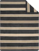 IBENA Wohndecke Kotor Beige/Grau Blockstreifen Bild 2